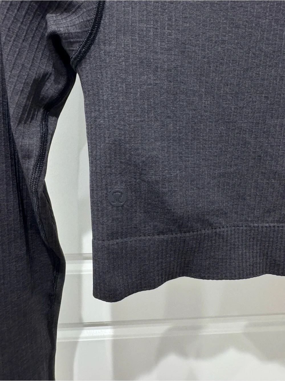 lululemon athletica black ribbed